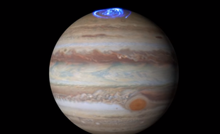 Des aurores boréales sur Jupiter, en juin 2016.