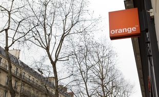 paris le 28 janvier 2013. Illustration Orange Paris.