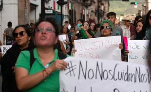 Manifestation de journalistes au Mexique pour faire stopper les violences contre leur profession en 2019