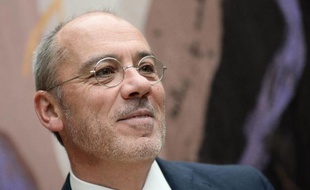 Le PDG d'Orange, Stéphane Richard, le 7 avril 2015 à Paris