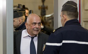Me Joseph Cohen-Sabban, avocat de Fehim Hamidovic lors de l'ouverture de son procès au tribunal de grande instance de Paris, le 25 mars 2013.