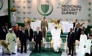 Cérémonie d'ouverture du sommet d'Abuja, le 14 mai 2016