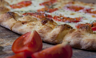 Illustration d'une pizza.