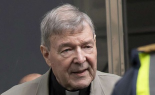 Le cardinal Pell lors de son procès en première instance. (archives)