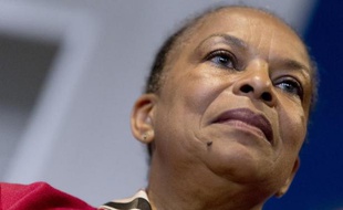 La ministre de la Justice Christiane Taubira le 19 mai 2015 à Paris