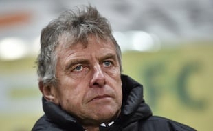 L'entraîneur rennais Christian Gourcuff.