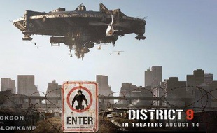 Le film District 9, du réalisateur sud-africain Neill Blomkamp, produit par Peter Jackson