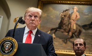 Le Président des Etats-Unis Donald Trump à la Maison Blanche le 4 septembre 2019