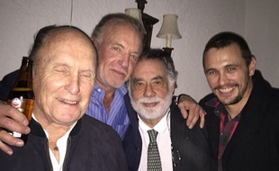 Robert Duvall, James Caan, Francis Ford Coppola et James Franco.
