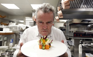 Le chef français Alain Passard le 8 mars 2015.