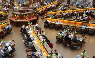La bibliothèque de La Trobe University, à Melbourne