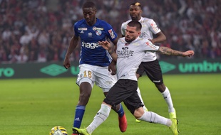 Coupe de la ligue: finale Strasbourg - Guingamp