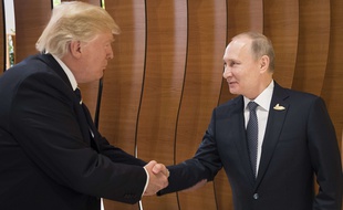 Donald Trump et Vladimir Poutine se sont rencontrés, le 7 juillet 2017, en marge du G20 à Hambourg (Allemagne).