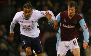 Le joueur de Tottenham, Benoît Assou-Ekoto, face à Burnely le 21 janvier 2009
