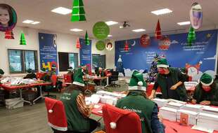 Les lutins du père Noël reçoivent cette année des courriers évoquant l'épidémie de coronavirus.