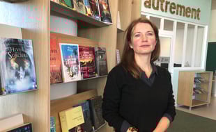 Corinne Poulain dirige les Champs Libres depuis deux ans.