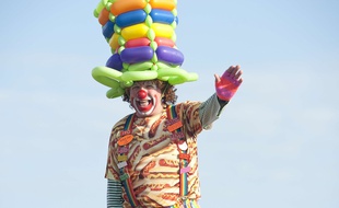 Un clown le 18 octobre 2014 au Texas. (AP Photo/Tyler Morning Telegraph, Sarah A. Miller)/