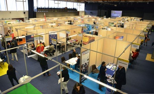 Un forum pour l'emploi à Bourgoin Jallieu, en mars 2019.