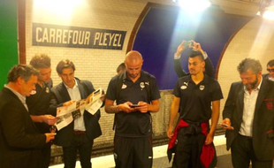 Les Bordelais dans le métro