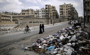 A Alep en Syrie, le 11 septembre 2012.
