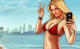 Une promo du jeu «Gran Theft Auto V», du studio Rockstar.