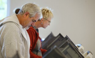 Un exemple de vote par anticipation aux Etats-Unis en 2016.