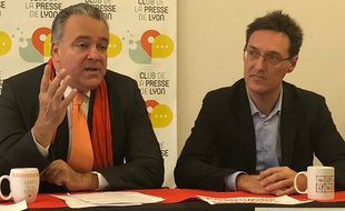 Denis Broliquier et Eric Lafond ont décidé d'unir leurs listes en vue des municipales à Lyon.