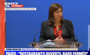 Anne Hidalgo, le 5 octobre 2020, à Paris.