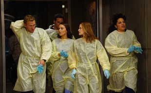 Kevin McKidd, Camilla Luddington, Sara Ramirez et Sarah Drew dans «Grey's Anatomy»