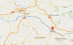 Localisation de Saumur