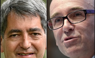 Jean Rottner (à gauche) et Frédéric Bierry (à droite)