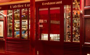 Un restaurant fermé, à Paris le 2 février 2021.