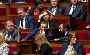 Matthieu Orphelin à l'Assemblée.