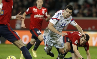 Yoann Gourcuff, ici lors de la défaite (2-1) à Lille le mois dernier, se fait énormément chambrer sur le web depuis sa nouvelle blessure.