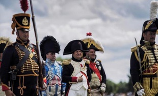 Reconstitution d'une bataille napoélienne le 31 mai 2015 à Châlon sur Saône