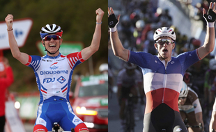 David Gaudu et Arnaud Démare vont se partager le statut de leader de l'équipe Groupama-FDJ pour la saison 2021.