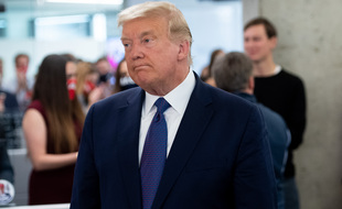 Donald Trump à Arlington, en Virginie, le 3 novembre 2020.