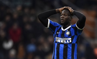 Romelu Lukaku sous le maillot de l'Inter Milan, le 12 février 2020.