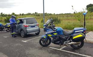 Le conducteur a écopé d'une amende de 22 euros