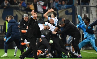 Les Marseillais fêtent leur qualif' pour les demi-finales de la Ligue Europa