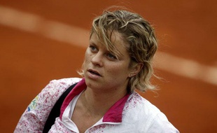 La joueuse belge Kim Clijsters, lors de sa défaite à Roland-Garros, le 26 mais 2011.