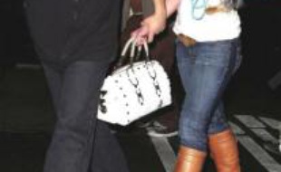 Britney Spears et Sam Lufti à Los Angeles, le 27 janvier 2008
