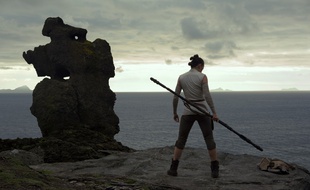 Daisy Ridley dans Star Wars - Les derniers Jedi de Rian Johnson