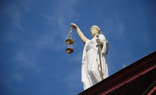 Une allégorie de la justice. Illustration