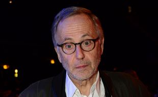 Fabrice Luchini à la cérémonie des Globes de Cristal, le 30 janvier 2017.