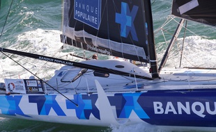 Armel Le Cléac'h est toujours en tête de la course