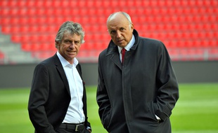Christian Gourcuff et René Ruello n'ont pas voulu jeter de l'huile sur le feu, cette semaine.