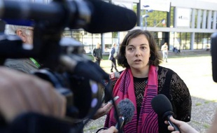 Emmanuelle Cosse le 21 août 2014 à Pessac