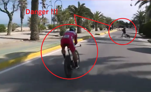 Peter Sagan frôle la catastrophe