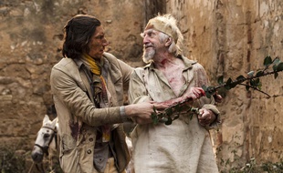 Adam Driver et Jonathan Pryce dans «L'homme qui tua Don Quichotte» de Terry Gilliam.